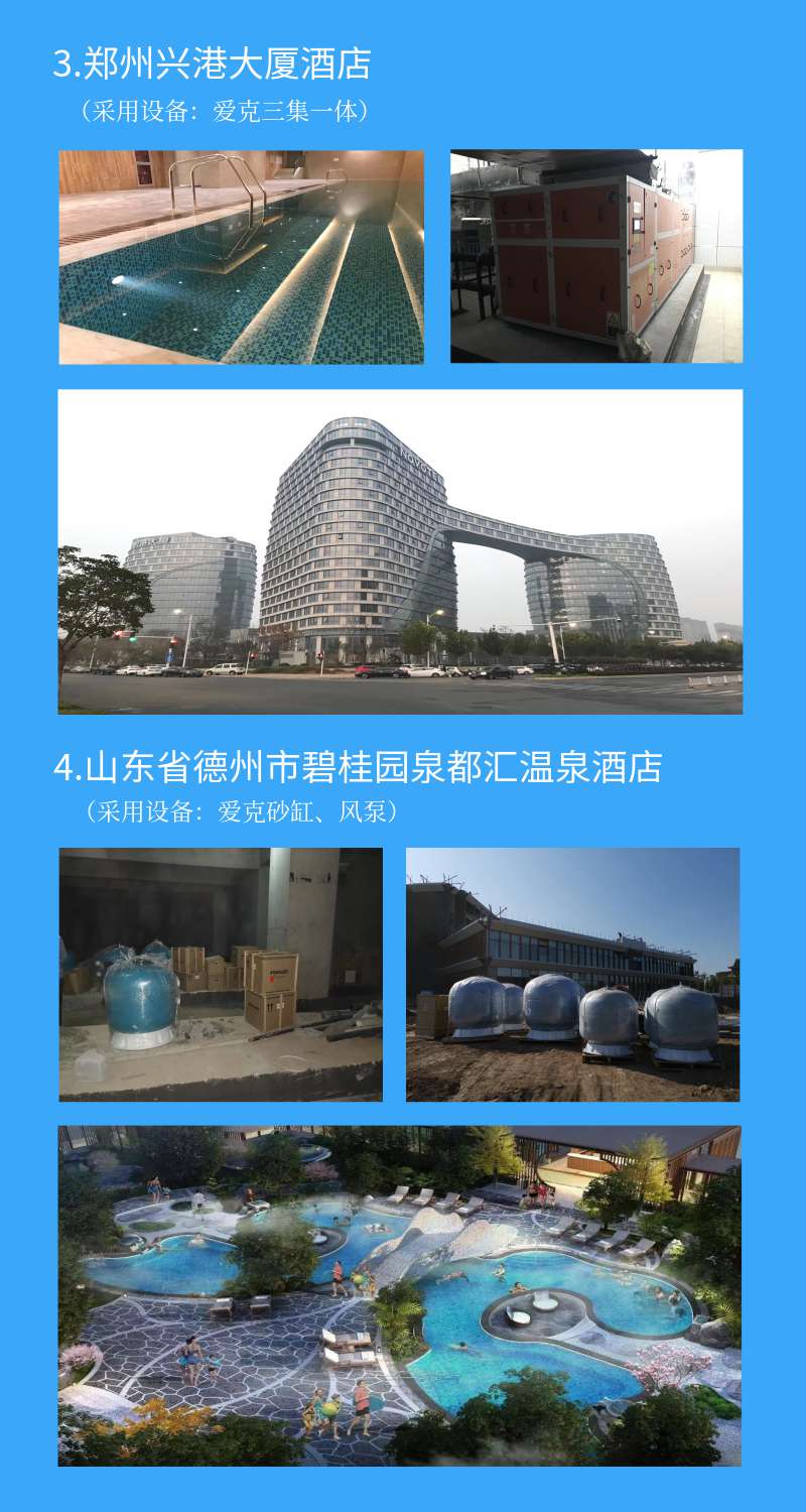 鄭州星港大廈酒店采用愛(ài)克除濕熱泵