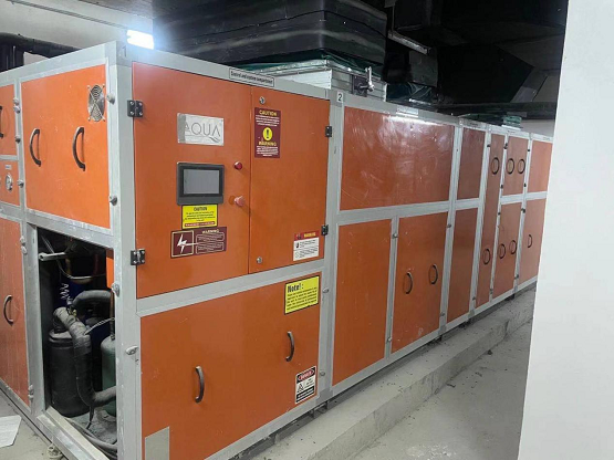 18年采用至今，除濕熱泵依然運(yùn)轉(zhuǎn)正常