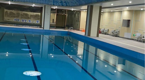 長白山智尚溫泉酒店游泳池采用愛克泳池設(shè)備