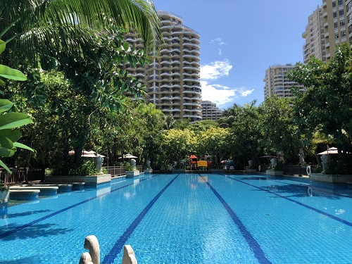 海南文昌平海逸龍灣二期室外游泳池