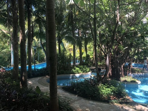 采用愛克泳池設備的泳池