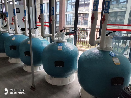 泳池設(shè)備之過濾砂缸實(shí)拍